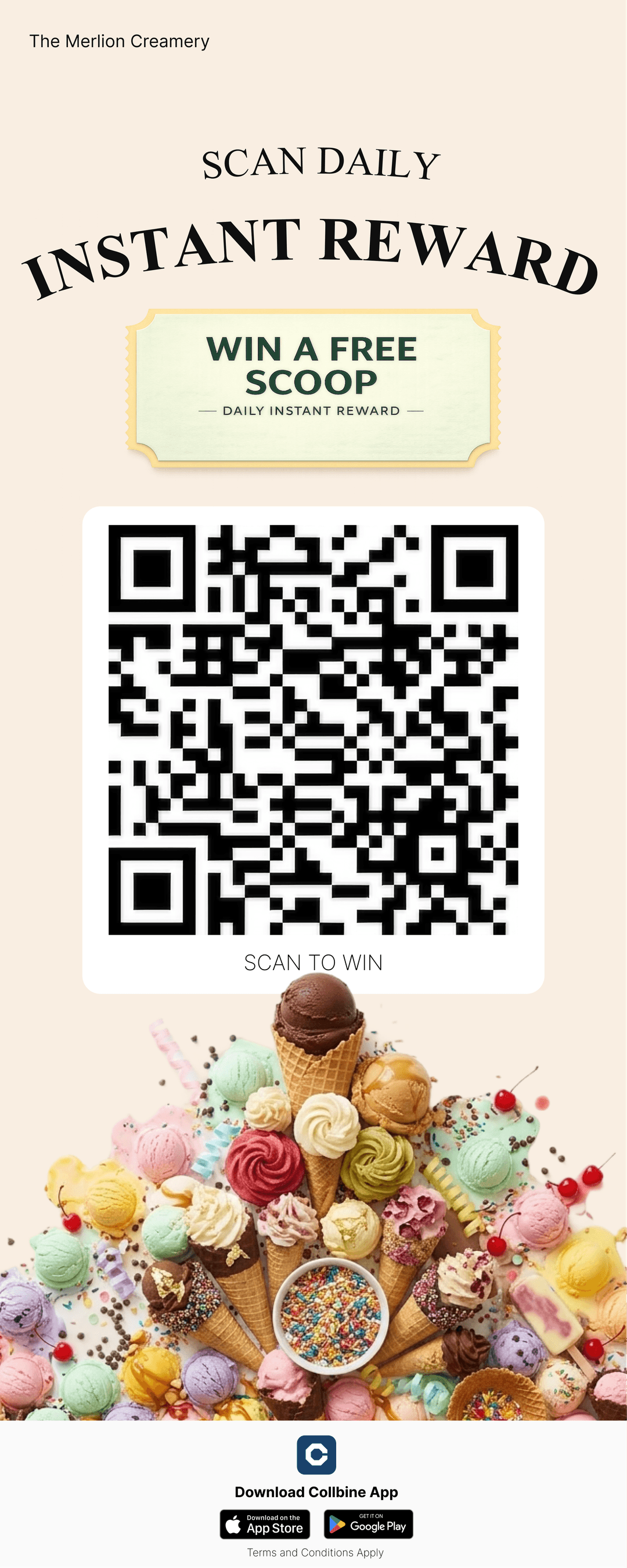 Scan-to-Win Banner Rewards