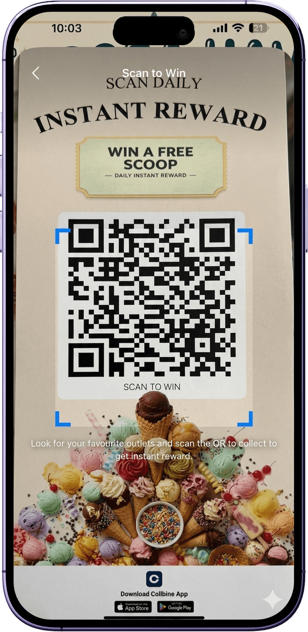 Scan to Win
